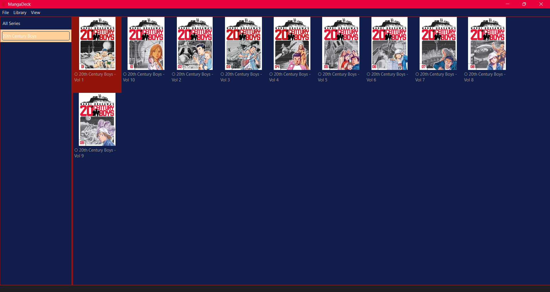 MangaDeck — Nocturn Tranquility Theme